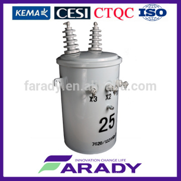 single phase transformer 13.2KV 100kVA oil immersed transformer conventional type